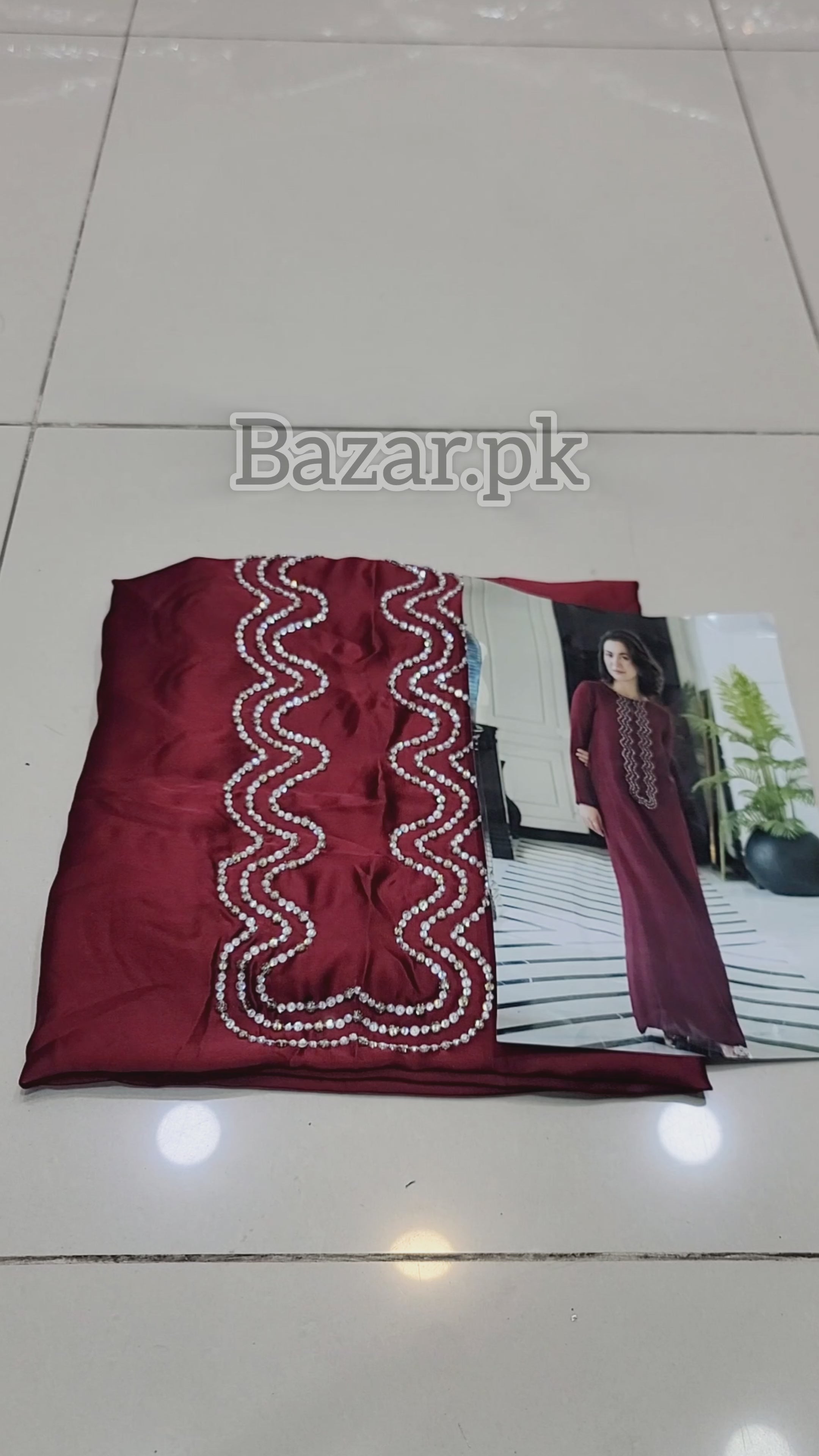Hania Silk 3 Piece Unstitched