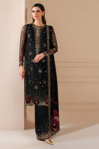 Jazmine Twins Sequence Chiffon Embroidered Suit