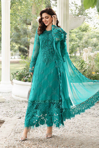 Maria B Unstitched Embroidered Chiffon Suit | MPC-24-105