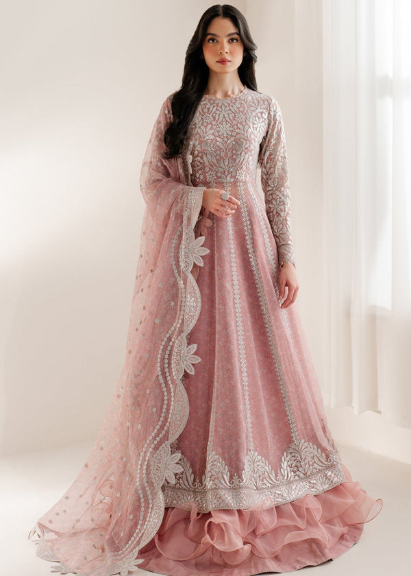 Jazmine Luxury Digital Printed Chiffon 3 Piece Unstitched