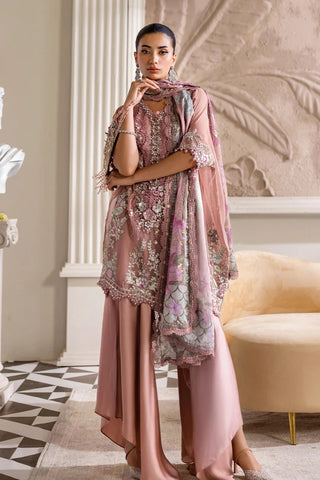 Maria B Luxury Chiffon Suit 3 Piece Unstitched