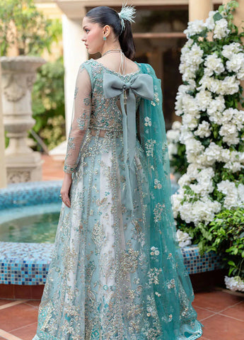 Mushq Embroidered Net Suit Unstitched 3 Piece Formals