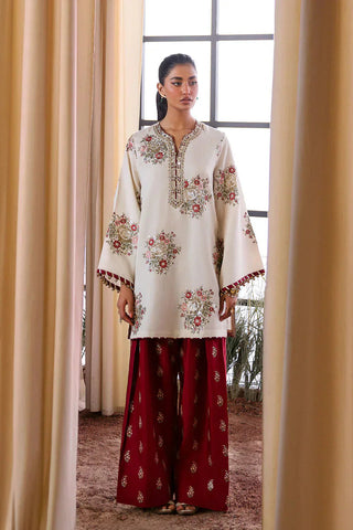 Ethnic Luxury Raw Silk 3 Piece Unstitched